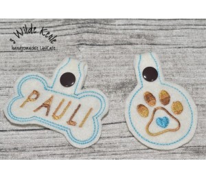 ITH - Snappy Anhänger Pfote & Knochen